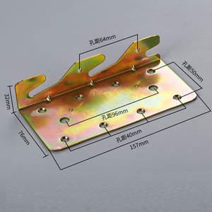 أقواس معدنية تربط أقواس زاوية حديدية لتطبيقات المكاتب المنزلية وغرف النوم والمدرسة والمطبخ - Product Image 3