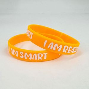 Motivational Quote Rubber Wristbands Colored Inspirational Silicone Bracelets Stretch Unisex Wristbands for Women Men <b>Gifts</b> - Product Image 6