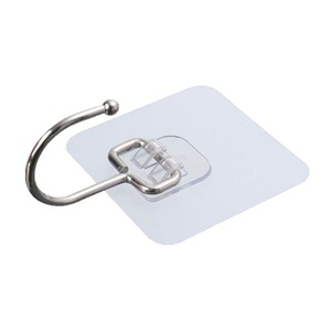 Bán Buôn Đa-Chức Năng Trong Suốt Chải Nhựa Dính Móc Mạnh Mẽ Traceless Đấm Miễn Phí Cho Cửa Trở Lại Phòng Khách - Product Image 5