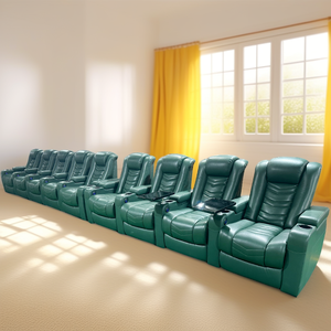 <span class=keywords><strong>Fauteuil</strong></span> inclinable électrique moderne à dossier haut pour <span class=keywords><strong>home</strong></span> cinéma cinémas gymnases sièges en cuir canapé table pour <span class=keywords><strong>home</strong></span> cinémas moderne - Product Image 6