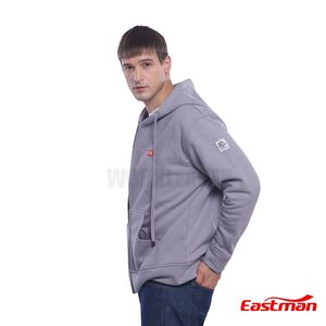 Vente en gros polaire de coton résistant ARC2 classé FR sweat-shirt à capuche couleurs personnalisables - Product Image 5