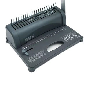 Nhà Máy Sản Xuất 0Ffice Giá Rẻ Nhất 21 Cú Đấm Điện Ràng Buộc Nhựa Ràng Buộc Lược Ràng Buộc Máy - Product Image 4