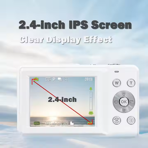 กล้องดิจิตอลขนาดกะทัดรัด HD หน้าจอ TFT 2.4 นิ้ว ความละเอียด 8X พร้อมวิดีโอแบบชาร์จได้ 18 พิกเซล และเซ็นเซอร์ภาพ CMOS - Product Image 3