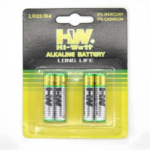 Hw Nhà Máy Giá LR6 AM3 <span class=keywords><strong>AA</strong></span> Alkaline pin khô <span class=keywords><strong>AA</strong></span> khô pin 1.5V 4 cái mỗi thẻ để sử dụng nhà - Product Image 2