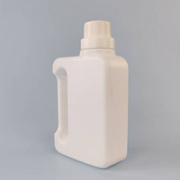 Conteneur d'emballage de liquide de lavage en plastique HDPE blanc vide 500ml 450ml bouteille de cruche de détergent à lessive à prix compétitif
