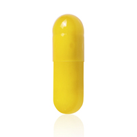 Capsules de gélatine jaunes, fournisseur professionnel de capsules, offrant des coques de capsules imprimées avec une livraison mondiale rapide