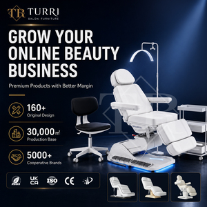 Lettino Estetico Rotante a 360° <span class=keywords><strong>Turri</strong></span>, Sedia da Salone, Forniture per Estetiste, Lettino Cosmetico per Trattamenti Viso, Set per Estetista, Cama De Belleza - Product Image 1