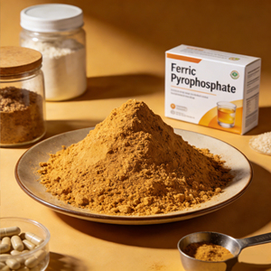 Pirofosfato Férrico en Polvo, Grado Alimenticio, Inodoro, para Fortificación de Fórmulas Infantiles y Suplementos Dietéticos - Product Image 1