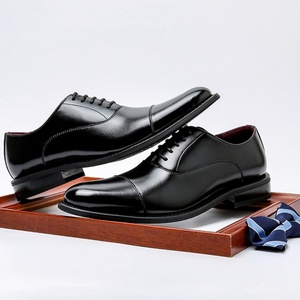 รองเท้าหนังผู้ชายคุณภาพสูงสำหรับธุรกิจและแฟชั่นทันสมัยสำหรับสุภาพบุรุษ - Product Image 5