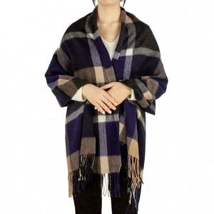 Bufanda de Pashmina Suave con Logotipo Personalizado, Chal de Cachemira con Borlas para Regalos Promocionales y Empresariales - Product Image 6