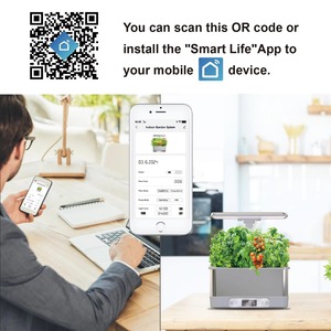 15 Pods Hydroponics Trong Nhà Vườn Kit Với Tự Động Hẹn Giờ Điện Nguồn Điện Và Phát Triển Ánh Sáng Thảo Mộc Trồng Hệ Thống Vườn - Product Image 5