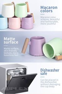 Lot de tasses en céramique blanches de 11 oz pour sublimation Zibo, idéales pour l'impression personnalisée amusante - Product Image 5
