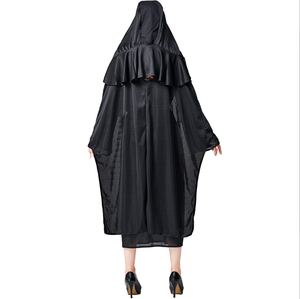 Costume d'halloween à 2 faces pour adultes, en tissu roulettes, Robe magicien de cour européenne, Vampire, Satan - Product Image 4