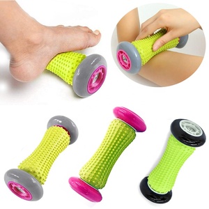 Rodillo de Masaje para Pies para Aliviar la Fascitis Plantar y el Dolor de Arco del Pie y el Talón, Masajeador de Reflexología para Relajar los Músculos de la Espalda, Piernas y Manos, Caliente - Product Image 1