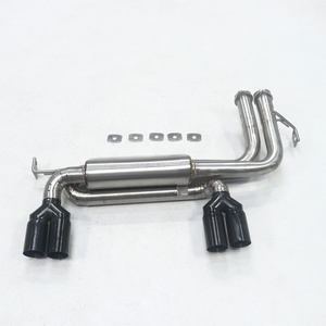 ท่อไอเสียไทเทเนียมแบบ Axle Back สำหรับ BMW E46 M3 S54 ท่อเก็บเสียงหลังแบบไทเทเนียม - Product Image 2