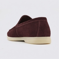 Fabricants de chaussures personnalisées LANCI, chaussures de luxe pour hommes, chaussures personnalisées avec logo, mocassins en daim de qualité supérieure