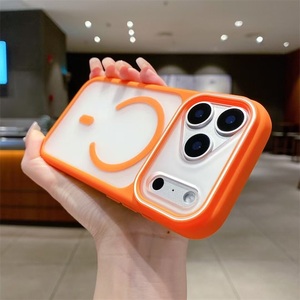 Funda Magnética Transparente Esmerilada de Alta Calidad, Material TPU+PC, Agradable al Tacto, para <span class=keywords><strong>iPhone</strong></span> 18 17 16 15 14 13 12 - Product Image 5