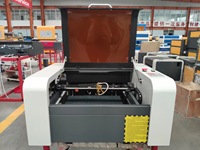 Machine de gravure laser pour tampons en caoutchouc 40W/50W Petit graveur laser pour cuir/feutre/bois/acrylique/tissu