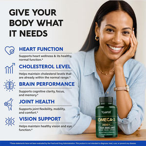 OEM/ODM soutient la clarté cognitive, la concentration et la mémoire, la santé de la vue, complément naturel d'oméga-3, huile de poisson en gélules, échantillon gratuit - Product Image 6