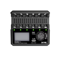 Chargeur intelligent SKYRC NC2500 Pro à 6 emplacements pour piles AA AAA NiMH NiCd avec analyseur et contrôle via application Bluetooth pour drones RC FPV