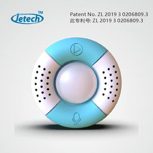 고품질 원형 자석 냉장고 음성 녹음기 재사용 가능 컴팩트 다양한 색상 옵션 - Product Image 2