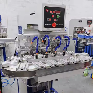 เครื่องพิมพ์แพดแบบกึ่งอัตโนมัติ 4 สี คุณภาพสูง สำหรับรถเลโก้ของเล่น ใช้ระบบลม - Product Image 2