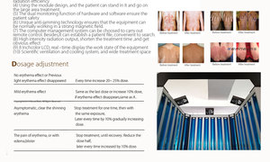 Appareil professionnel de photothérapie UV pour le traitement du psoriasis, du vitiligo et de l'eczéma, avec cabine UV UVA - Product Image 6