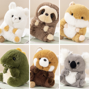 Jouets en peluche en gros de la série Aurora : Koala, Dinosaure, Paresseux, Alpaga – Poupées en coton PP rembourrées, animaux en peluche pour enfants, cadeau réconfortant - Product Image 5
