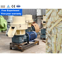 Machine à granulés de bois automatique LANE, petite taille, 1000-2000 kg/h, moteur haute efficacité, pelletiseur de biomasse