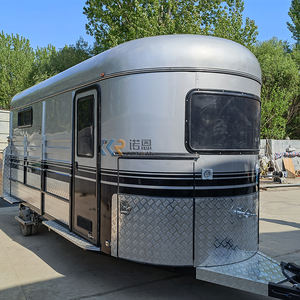 Remorque de luxe pour chevaux avec 2 flottations conformes aux normes australiennes, chargement direct, pour salon, remorque flottante de luxe - Product Image 4