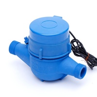 Phisoiso 4064 — compteur de mesure de l'eau de lecture à distance, composé de cadran à plusieurs jets, en plastique, nylon, précision 20mm