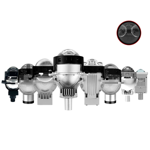 Phare antibrouillard universel Bullvision Bi Led Projecteur Lens 3.0 Laser Led Light Phare de voiture h11 Projecteur Lentille complète pour la mise au point - Product Image 2