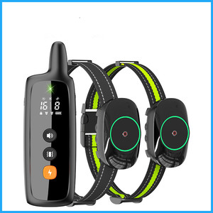 कारखाना 2023 नया निजी मॉडल कुत्ते ट्रेनर नॉन-बार्किंग रिचार्जेबल वाटरप्रूफ रिमोट कंट्रोल 1000 मीटर पालतू ट्रेनर कॉलर - Product Image 4