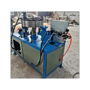 Hairdryer flanging pulling and punching machine manufacturer Copper pipe beading simple flanging machine