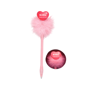 Exclusivo bolígrafo de recuerdo con forma de corazón, plumas y luz LED, regalo personalizado para el Día de la Madre - Product Image 1