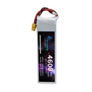 4600MAH <b>Lithium</b> <b>Polymer</b> <b>Battery</b> 2S 3S 4S 6S 60C <b>Battery</b> 7.4V 11.1V 14.8V 22.2V For RC Car Drone Quadcopter Boat RC Toys - Product Image 2