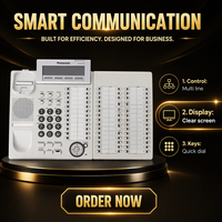 Console d'appoint DSS BLF 60 touches KX-DT390 reconditionnée pour console d'opérateur de réception DT343 DT346