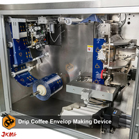Machine d'emballage automatique à ultrasons pour sachets de café filtre à dégoulinement, machine de remplissage et de scellage de sachets de café moulu à dégoulinement