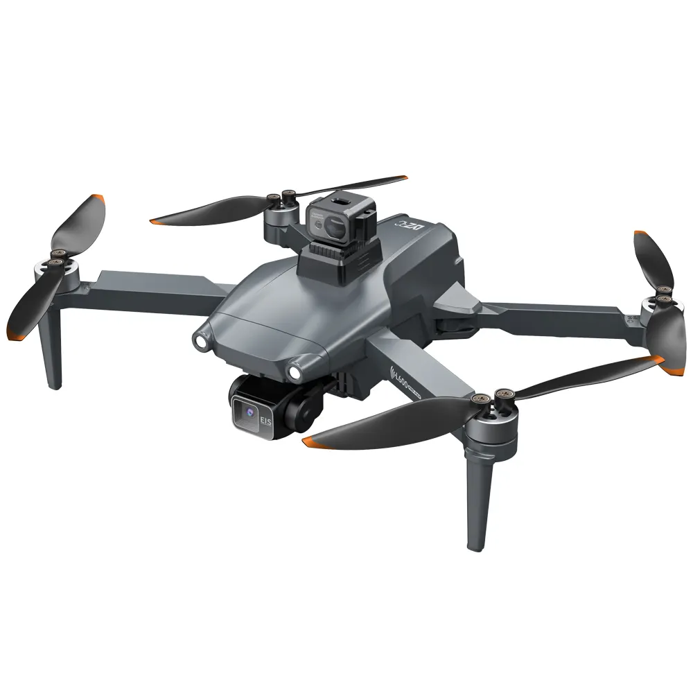 Drone L600 Pro max dengan kamera 4K HD, mainan kendali Quadcopter 3km jarak jauh, Wifi FPV 5G Motor tanpa sikat GPS, stok sekarang