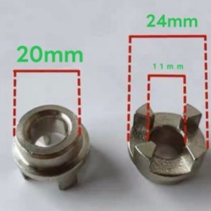 For Wuling Rongguang Wulingzhiguang Mini Truck Equipped with <b>Electric</b> Power Motor Iron Tooth <b>Pad</b> Motor Connection Four Claws - Product Image 2