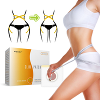 Lazy Abdomen Navel Patch Magnet pad Nabel Aufkleber Magnetic Slimming Patch