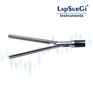 Laparoskopi endoskopi <span class=keywords><strong>Grasper</strong></span> için 10mm yeniden kullanılabilir laparoskopik bağırsak ağızlı forseps - Product Image 3