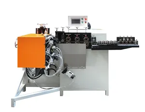 Machine de treillis de fil soudé en pvc, Machine de fil de liaison à Double boucle/machine de fabrication d'anneau de fil automatique