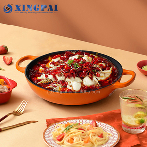 XINGPAI accessori da cucina in ghisa smaltata pentola per zuppa stufata pentole da cucina utensili da cucina forno olandese - Product Image 3