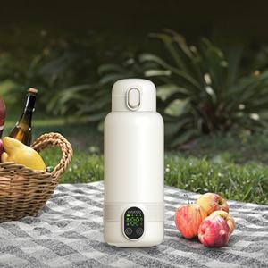 Bouilloire électrique thermique à contrôle de température personnalisé à une touche, chauffe-lait intelligent à chauffage rapide rechargeable - Product Image 2