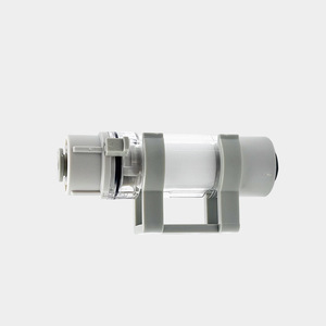<b>Vacuum</b> <b>Pump</b> Filter ZFC53 B ZFC54 B ZFC74 B ZFC75 B ZFC76 B X01 1 1/2 In Air Inlet PP Material Cylinder Type - Product Image 1
