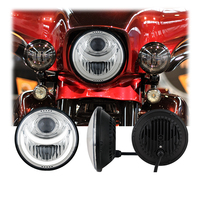 12V 24V 5.75 pouces phare LED 20W faisceau haut/bas scellé feu de position avant Compatible avec la petite voiture électrique