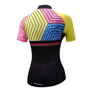 Aanpasbaar Professioneel Fietskleding Korte Mouw Ademend Snel Droog <span class=keywords><strong>Sexy</strong></span> Wielersport Shirt Voor Dames - Product Image 2