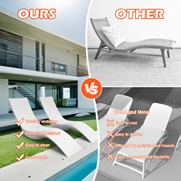 Chaise longue flottante pour piscine, transat de piscine
