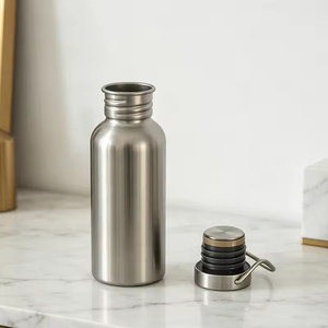 Titanium <b>Cups</b> Sports Bottle Outdoor Sports Thermos Bottle and Titanium <b>Camping</b> Titanium Water Bottles - Product Image 2